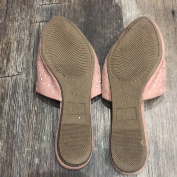 Time and Tru Pink Studded Mules - Picture 8 of 11